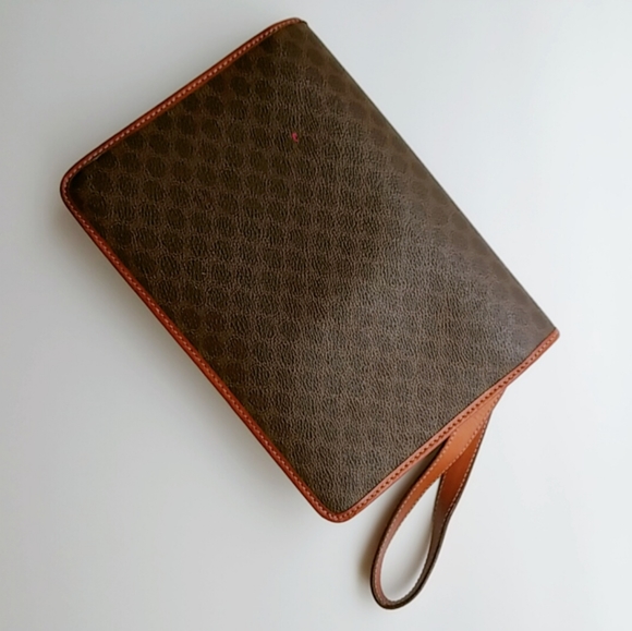 ❗SOLD❗Old celine triomphe monogram clutch bag - Picture 2 of 8